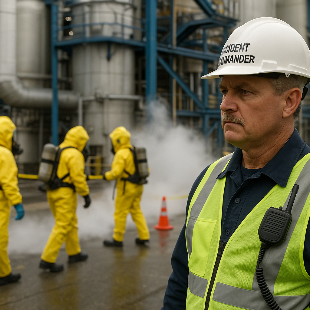 The Role of the Incident Commander in an Industrial Hazmat Response