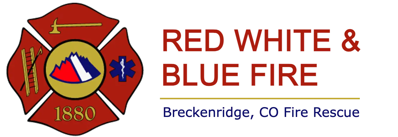 red white